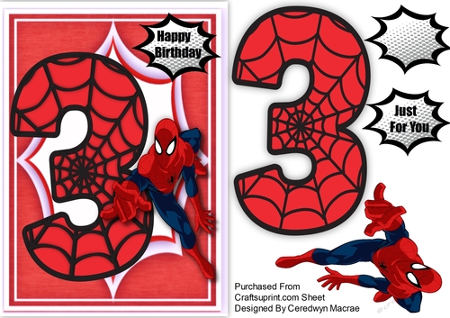 Spidermans 3rd Birthday