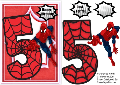 Spidermans 5th Birthday