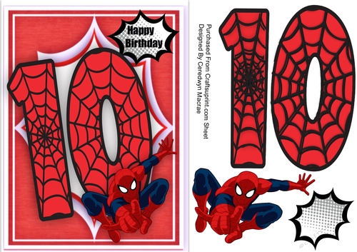 Spidermans 10th Birthday