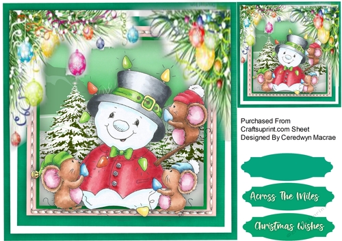 Snowman The christmas Tree 