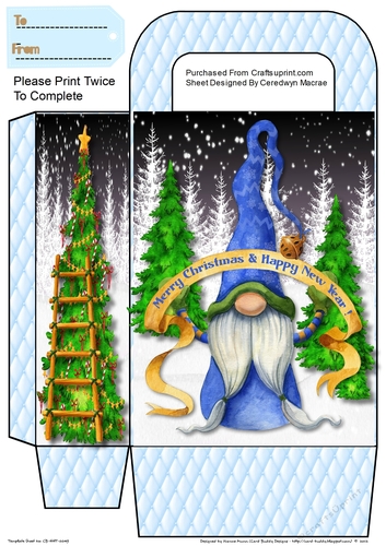 Lovely Gnomes   Gift Bag 
