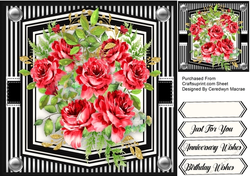 Red Roses and Silver Brads 