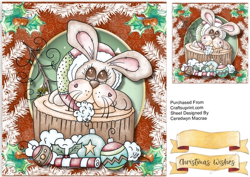 Christmas Bunny 
