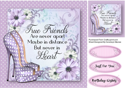 Beautiful Polka shoes and Quote 2