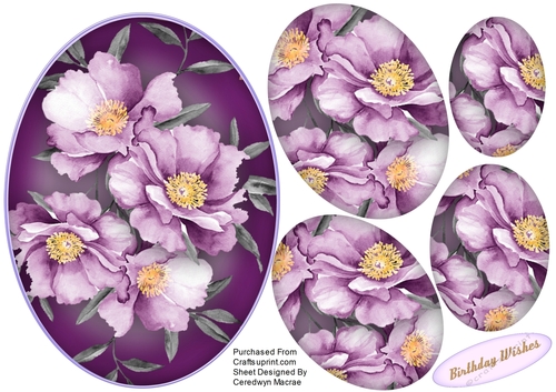 Beautiful Lilac Roses   in Pyramid 