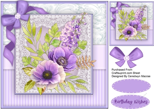 Stunning Lilac Anemonies