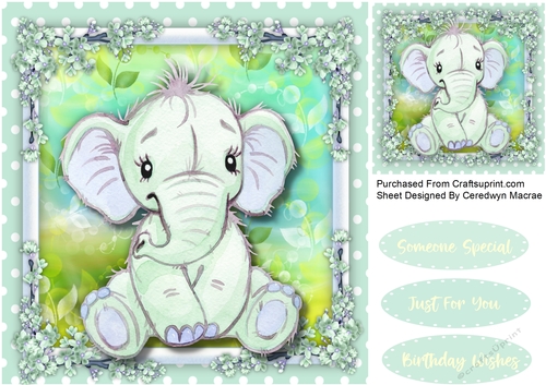 Gorgeous Soft Green Ellie 