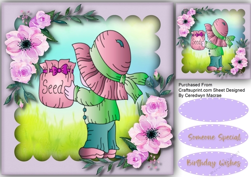 Little Bonnett Girl 4