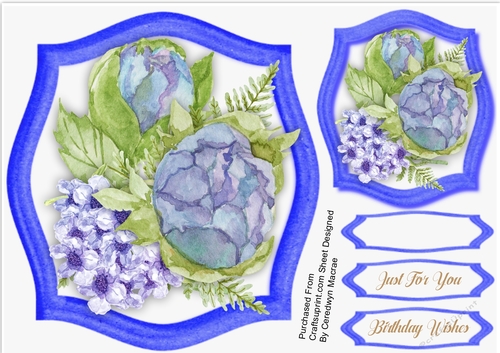 Beautiful  Blue  Blooms 