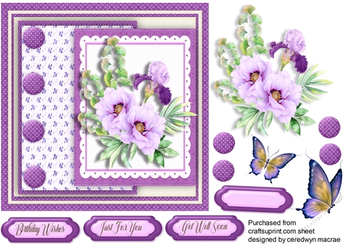 Bouque of Lilac Roses