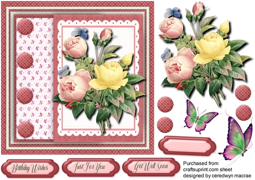 Bouque of Mixed Roses