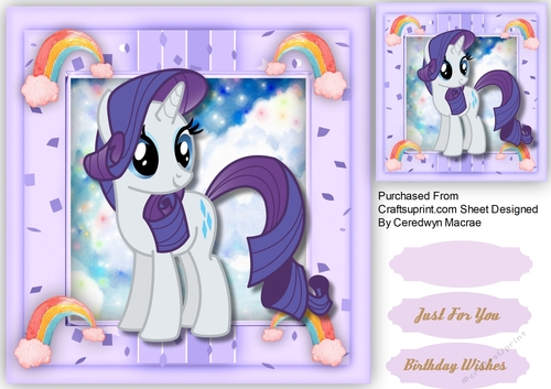 Lovely Lilac Unicorn 