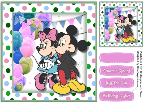 Minnie and Mickys Birthday Dance 