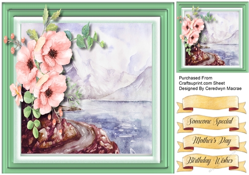 Mountains and Flowers 4