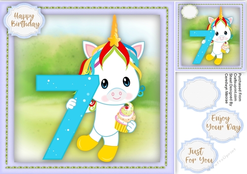 Unicorns 7th Birthday