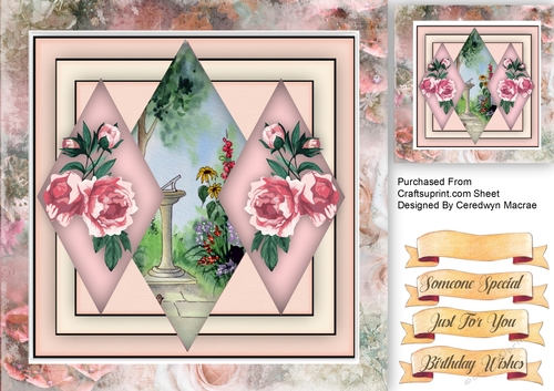 Pink Triple Diamond 