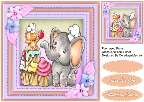 Ellies Strawberry Cupcake