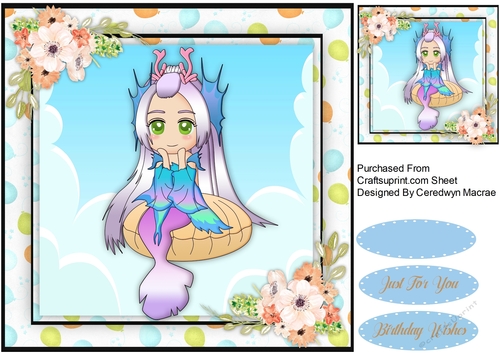 Beautiful Mermaid Princess