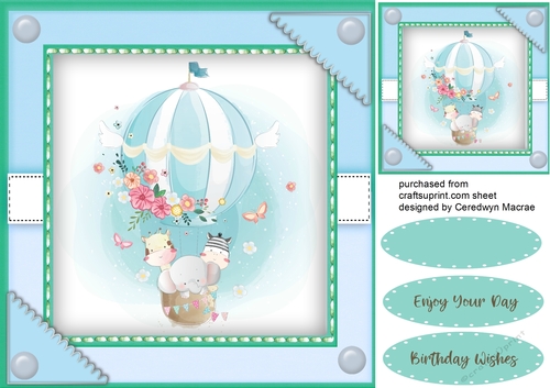 Animals Flying Up and Away 