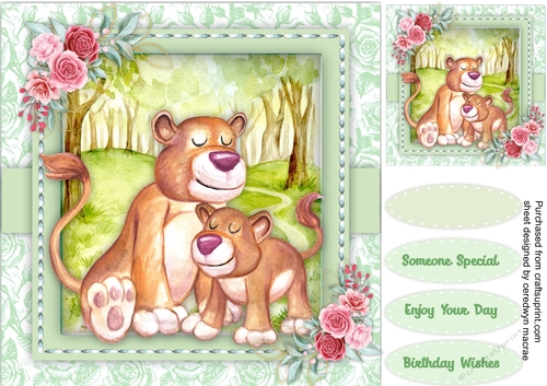 A Mothers Love ,  Lion