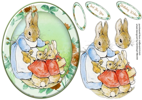 Mrs Rabbits Shopping Trip