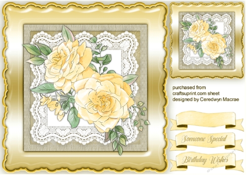 Beautiful Golden  Roses