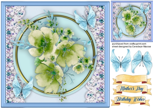 Lace and Love Roses 4,