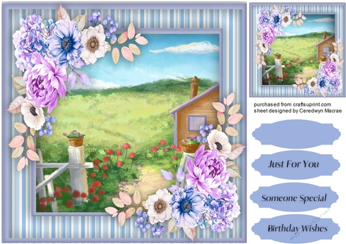 Beautiful Cottage and Roses 