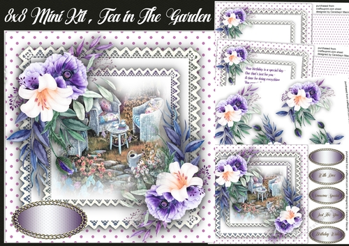 8x8 mini Kit, Tea in the garden 