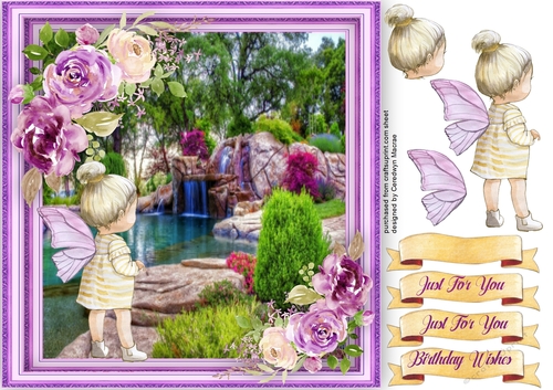 Fairy at the Bottom of the Garden