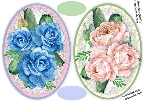 2, Beautiful Rose Toppers 3