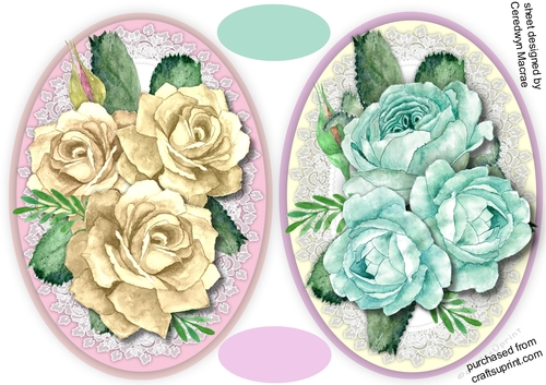 2, Beautiful Rose Toppers 4