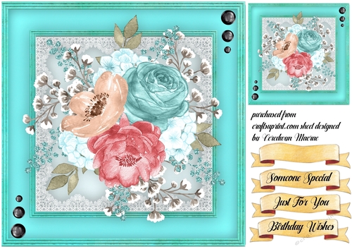 Mixed Roses and Babys Breath 