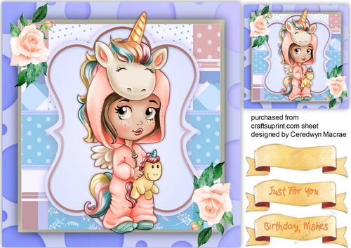 Little Unicorn Girl