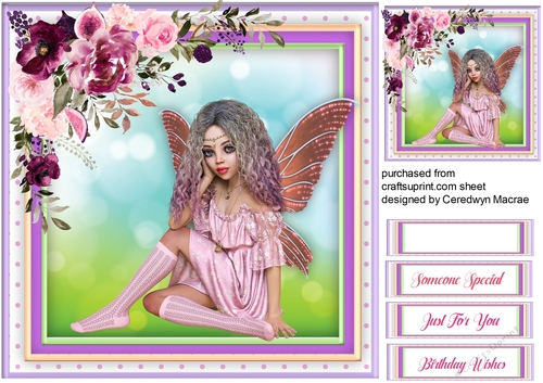 Beautiful Fairy and Flower 2