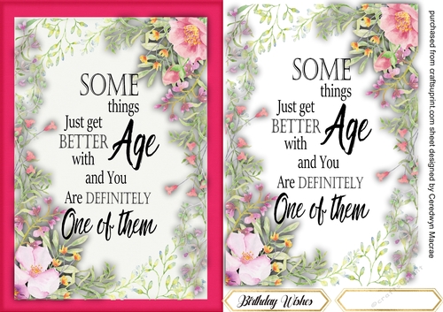 A5 Some Things are Better With Age 