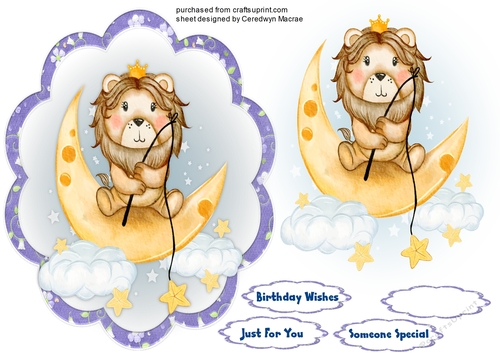 Lion Fishing For Stars
