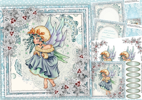 8x8 Mini Kit , Holly Fairy 