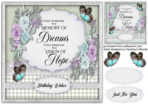 Beautiful Butterflys and Roses