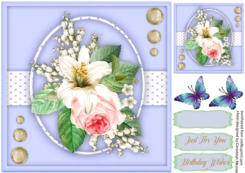 Beautiful Roses and Lily