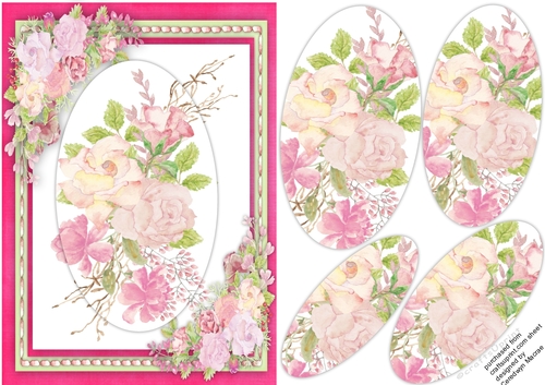 A5 , Pyramid  Old Fashion Roses 2