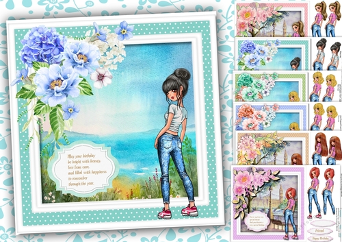 6, Beautiful Relations Card Fronts
