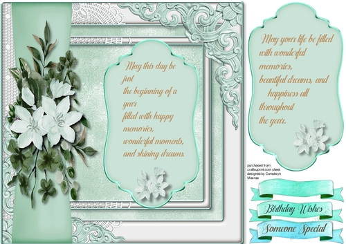 Beautiful lace and Roses  4