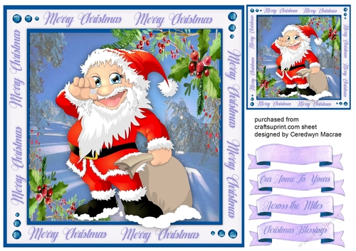 Santa and His Sack