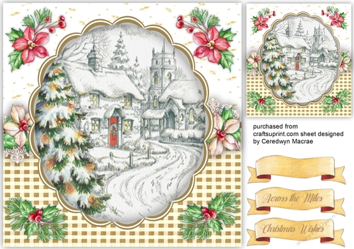 Village in the Snow, Gold