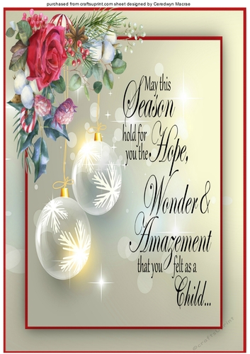 A4, Hope, Wonder and Amazement