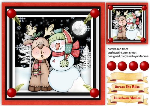   Snowman and Moose