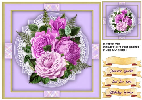 Beautiful Lilac Roses