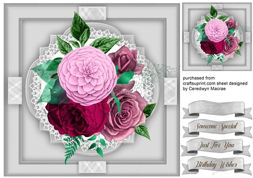 Beautiful Magenta Roses