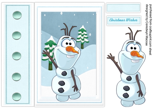 Olaf in the Snow
